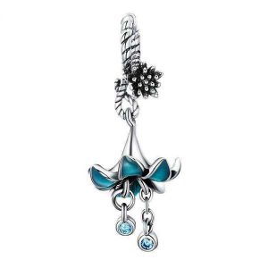 Bluebell CZ Pendant Charm