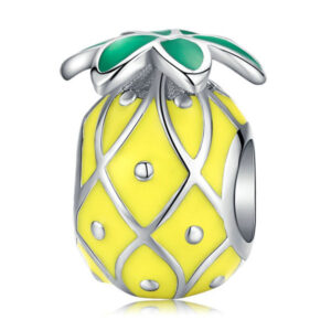 Pineapple Enamel Charm