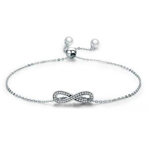 Infinity Chain Link Adjustable Bracelet