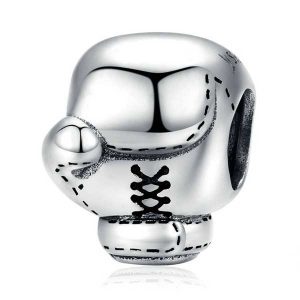 Boxing Glove Silver Charm